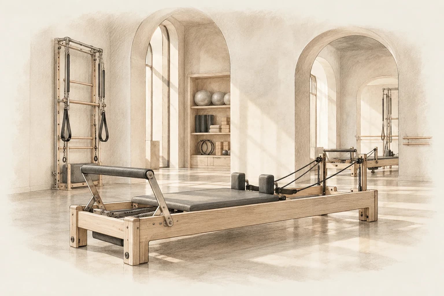 Εικονογράφηση: Ο κόσμος του Pilates